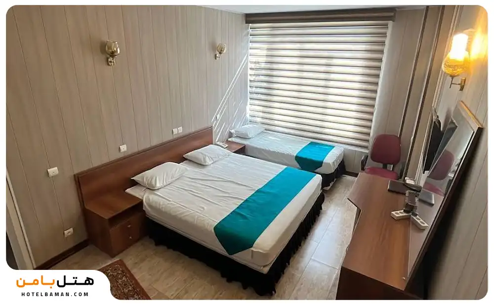 اتاق سه تخته (اقامت تک)